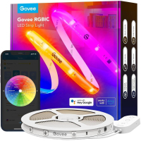 Світлодіодна стрічка Govee H612C S With Protective Coating, 10.0m, RGBICW, WI-FI/Bluetooth, white (H612CCD1) Diawest