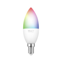 Розумна лампочка Trust E14 470 Lumen, 1800-6500k, RGBCW, white (71280_TRUST) Diawest