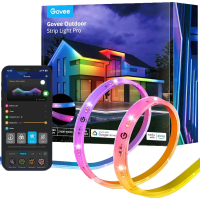 Світлодіодна стрічка Govee H70A1 Phantasy Outdoor LED, 10.0m, RGBICWW, WI-FI/Bluetooth, white (H70A13D1) Diawest