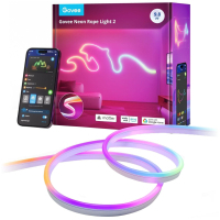 Світлодіодна стрічка Govee H61D3 Neon Rope Light 2, 3.0m, RGBIC, WI-FI/Bluetooth, white (H61D3301) Diawest
