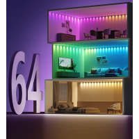 Світлодіодна стрічка Govee H608A 5.0m, RGBIC, WI-FI/Bluetooth, white (H608A301) Diawest