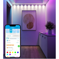 Світлодіодна стрічка Govee H608A 5.0m, RGBIC, WI-FI/Bluetooth, white (H608A301) Diawest