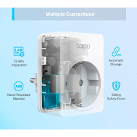 Розумна розетка TP-Link Tapo P100M N300 BT 10A (TAPO-P100M) Diawest
