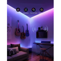 Світлодіодна стрічка Govee H61F5 2 Pro, 5.0m, RGBWWIC, WI-FI/Bluetooth, white (H61F53D1) Diawest