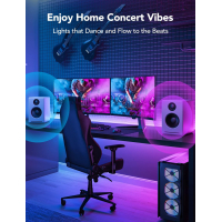 Світлодіодна стрічка Govee H100E LED Compatible extension of H61E1, 1.0m, RGBIC , WI-FI/Bluetooth, white (H100E0D1) Diawest