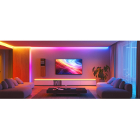 Світлодіодна стрічка Govee H6641 Neon Rope Light for Wall Lining, 5.0m, RGBIC, WI-FI/Bluetooth, white (H66413D1) Diawest