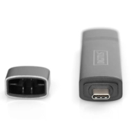 Зчитувач флеш-карт Digitus USB-C/USB 3.0 SD/MicroSD (DA-70886) Diawest