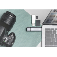Зчитувач флеш-карт Digitus USB-C/USB 3.0 SD/MicroSD (DA-70886) Diawest