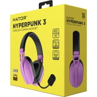 Навушники Hator Hyperpunk 3 Wireless Hi-Res SyncHUB connection Cyber Violet (ESH19) Diawest