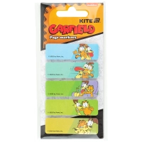 Стікер-закладка Kite паперова з малюнком Garfield, 100 шт, 5х15х50 мм, прямокутна (GF25-480) Diawest