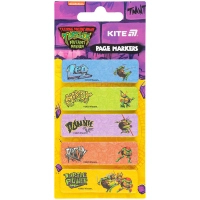 Стікер-закладка Kite паперова з малюнком Ninja Turtles, 100 шт, 5х15х50 мм, прямокутна (NT25-480) Diawest