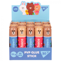Клей Yes олівець PVP Line Friends 15г (320291) Diawest