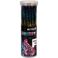 Олівець графітний Kite з кристалом Monster High, НВ (MH25-059) (продается по 36 шт) Diawest