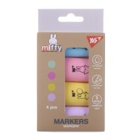 Набір маркерів Yes текстовий Miffy 4 шт (391093) Diawest
