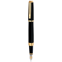 Ручка пір'яна Waterman EXCEPTION Ideal Black GT  FP F (11 027) Diawest