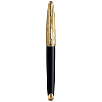 Ручка пір'яна Waterman CARENE Essential Black/Gold GT  FP F (11 204) Diawest