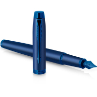 Ручка пір'яна Parker IM 17 Professionals Monochrome Blue  FP F (28 111) Diawest