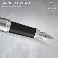 Ручка пір'яна Parker URBAN 17 Metro Metallic CT  FP M (30 312) Diawest