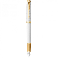 Ручка пір'яна Parker IM 17 Premium Pearl GT  FP M (24 712) Diawest