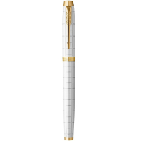Ручка пір'яна Parker IM 17 Premium Pearl GT  FP M (24 712) Diawest