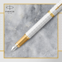 Ручка пір'яна Parker IM 17 Premium Pearl GT  FP M (24 712) Diawest
