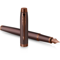 Ручка пір'яна Parker IM 17 Professionals Monochrome Burgundy  FP F (28 311) Diawest