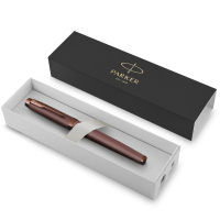 Ручка пір'яна Parker IM 17 Professionals Monochrome Burgundy  FP F (28 311) Diawest