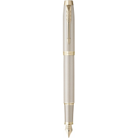 Ручка пір'яна Parker IM 17 Professionals Monochrome Champagne FP F (28 211) Diawest