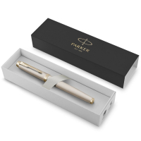 Ручка пір'яна Parker IM 17 Professionals Monochrome Champagne  FP F (28 211) Diawest