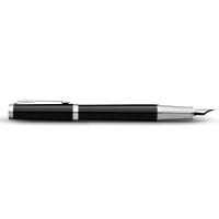 Ручка пір'яна Parker INGENUITY Black Lacquer CT FP F (60 111) Diawest