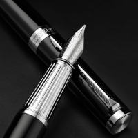 Ручка пір'яна Parker INGENUITY Black Lacquer CT FP F (60 111) Diawest