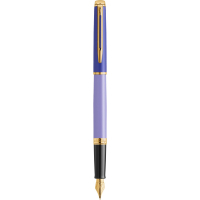 Ручка пір'яна Waterman HEMISPHERE Colour Blocking Purple GT  FP F (12 580) Diawest