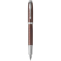 Ручка пір'яна Parker IM 17 Premium Brown CT  FP F (24 511) Diawest