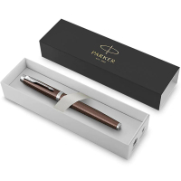 Ручка пір'яна Parker IM 17 Premium Brown CT  FP F (24 511) Diawest