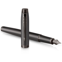 Ручка пір'яна Parker IM 17 Professionals Monochrome Titanium  FP F (28 011) Diawest
