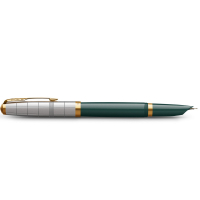 Ручка пір'яна Parker PARKER 51 Premium Forest Green GT  FP F (56 311) Diawest
