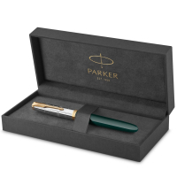 Ручка пір'яна Parker PARKER 51 Premium Forest Green GT  FP F (56 311) Diawest