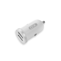 Зарядний пристрій XO 2xUSB 2.1A + cable USB to Micro 5P white (TZ08-M-WH) Diawest