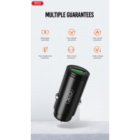 Зарядний пристрій XO USB QC3.0 black (CC39-BK) Diawest