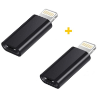 Перехідник USB-C F to Lightning M 2PCS black XoKo (XK-AC015-BK2) Diawest