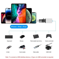 Перехідник USB-C F to Lightning M charger-audio XoKo (AC-029) Diawest