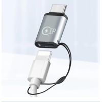 Перехідник Lightning F to USB-C M gray XoKo (XK-AC-027) Diawest