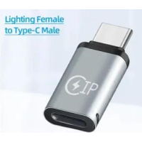 Перехідник Lightning F to USB-C M gray XoKo (XK-AC-027) Diawest