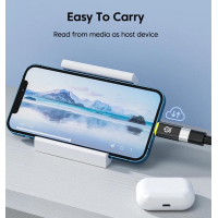 Перехідник USB-C F to Lightning M 30W black XoKo (AC-033) Diawest