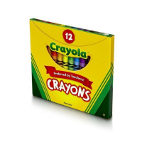 Олівці кольорові Crayola воскові, 12 шт (256239.072) Diawest