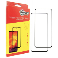 Скло захисне Dengos Realme C71 Black 2 pcs (DG-TG2P-87) Diawest