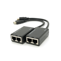 Адаптер HDMI extender passive 30m 2xCAT5E/6 Voltronic (YT-SEP HDMI/2P-30m) Diawest