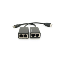 Адаптер HDMI extender passive 30m 2xCAT5E/6 Voltronic (YT-SEP HDMI/2P-30m) Diawest
