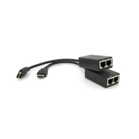Адаптер HDMI extender passive 30m 2xCAT5E/6 Voltronic (YT-SEP HDMI/2P-30m) Diawest