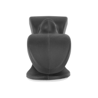 Тримач для кабелю OfficePro CM001B, клейка основа, black (CM001B) Diawest